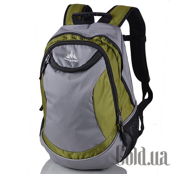 

Рюкзак Onepolar, Черный;серый;зеленый, Рюкзак W1675-green