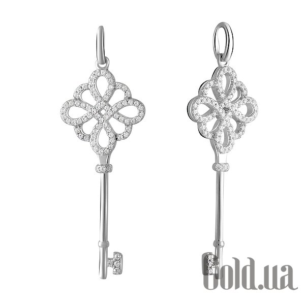 

Женские кулоны Fresh Jewelry, Серебряный кулон с куб. циркониями