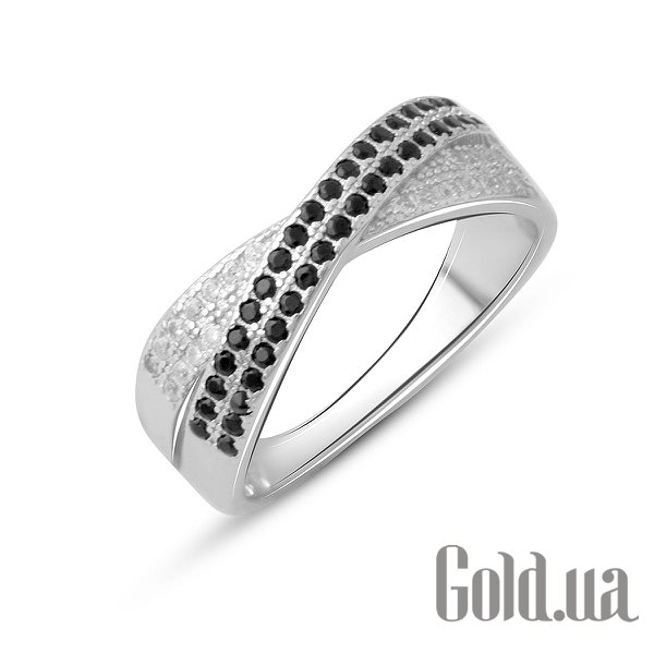 

Женские кольца Fresh Jewelry, Женское серебряное кольцо с куб. циркониями, 16.5