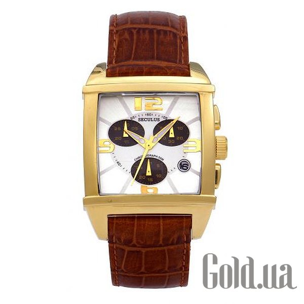 

Швейцарские часы Seculus, 4461.2.816 white,pvd maron