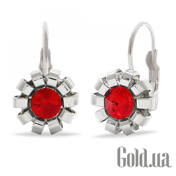 

Серьги Kobi, Стальной, Серьги с кристаллами Swarovski