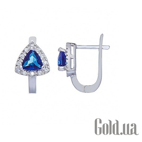 

Серьги Lurie Jewelry, Серебряные серьги с куб. циркониями