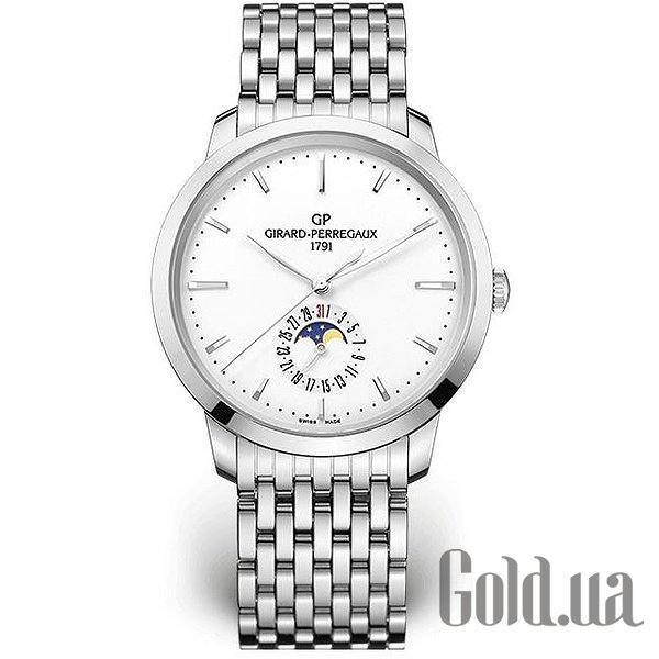 

Швейцарские часы Girard Perregaux, Мужские часы GP1966 Moon Phase 49545.11.131.11A