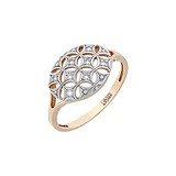 Женское золотое кольцо с бриллиантами, 1542624