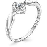 Женское золотое кольцо с бриллиантами, 1606368