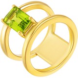 Женское золотое кольцо с перидотом, 1668576