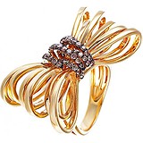 Женское золотое кольцо с бриллиантами, 1673440