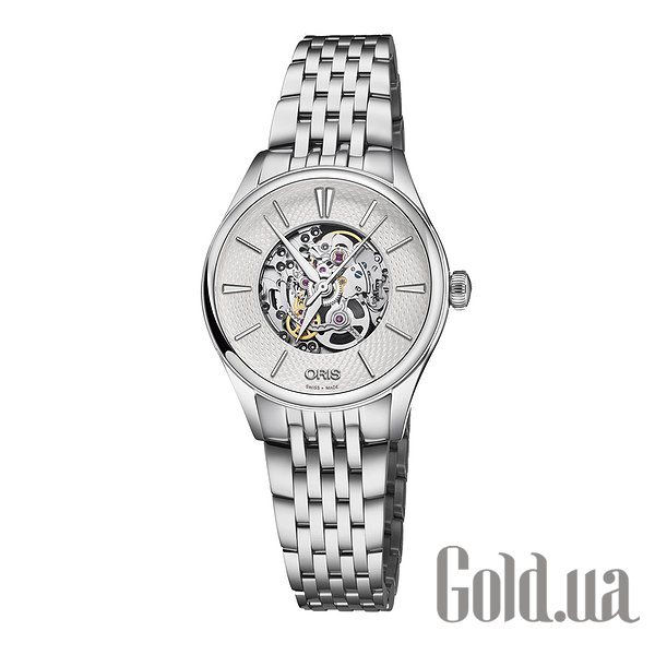 

Швейцарские часы Oris, Женские часы Artelier Skeleton 560.7724.4051 MB 8.17.79