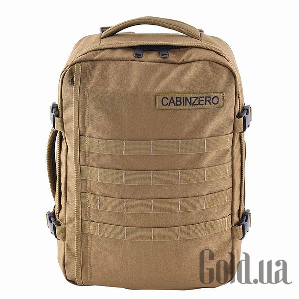 

Рюкзак CabinZero, Коричневый, Сумка-рюкзак Military 28L/Desert Sand Cz19-1402