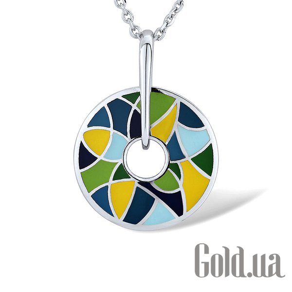 

Женские кулоны Lurie Jewelry, Серебряный кулон c эмалью