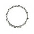 Женское серебряное кольцо с бриллиантами и изумрудами - фото 3