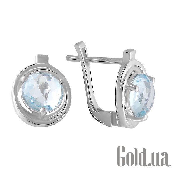 

Серьги Fresh Jewelry, Серебряные серьги с топазами
