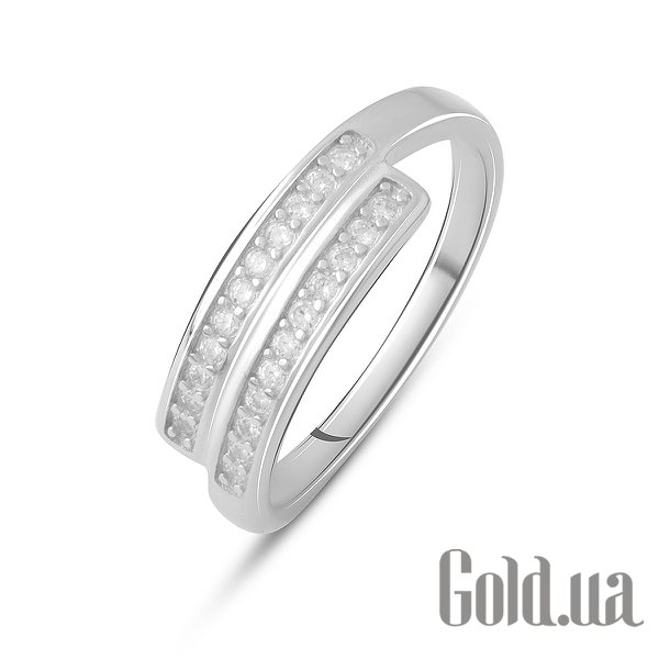 

Женские кольца Fresh Jewelry, Женское серебряное кольцо с куб. циркониями, 17.5