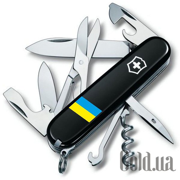 

Нож Victorinox, Мультитул Climber Ukraine Vx13703.3_T1100u