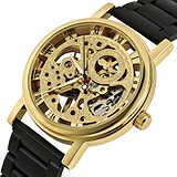 Winner Чоловічий годинник Gold Metal Black 3958