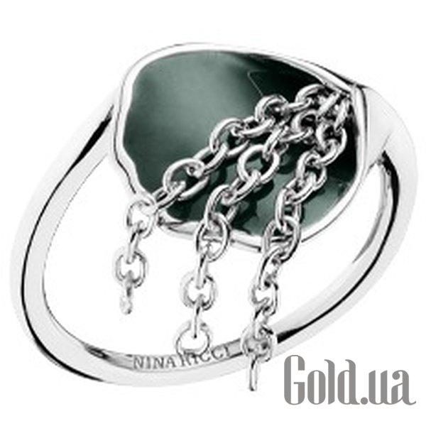 

Женские кольца Nina Ricci, Женское серебряное кольцо с эмалью, 18