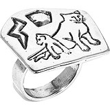 Silver Wings Женское серебряное кольцо, 1621729