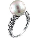 Женское серебряное кольцо с культив. жемчугом, 1638881