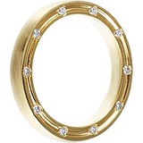 Золотое обручальное кольцо с бриллиантами, 1653985