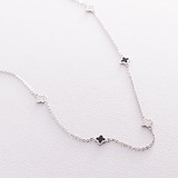 Серебряное колье с эмалью, 1752545