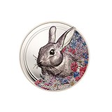 Монетный двор Майера Серебряная монета "Кролик", 1758945