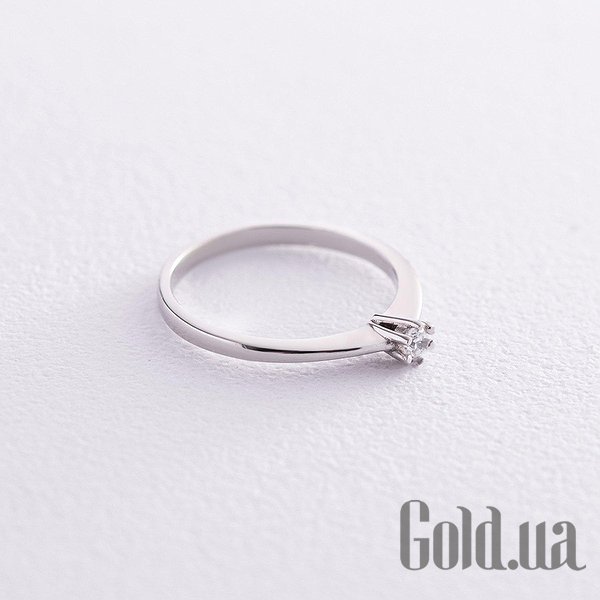 

Кольцо Украина, Серебряное кольцо с куб. цирконием, 18