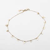 Золотой браслет на ногу, 1796833