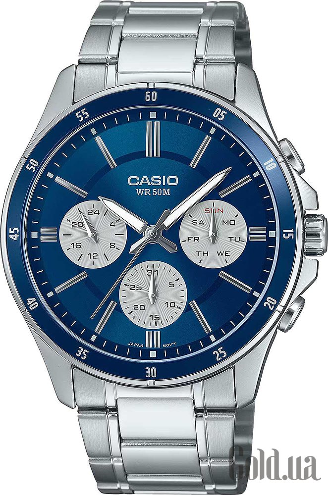 Casio Мужские часы MTP-1374D-2A3 MTP-1374D-2A3