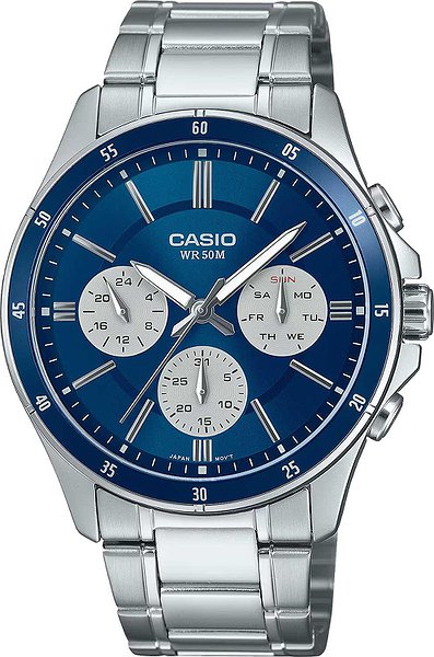 Casio Мужские часы MTP-1374D-2A3 MTP-1374D-2A3
