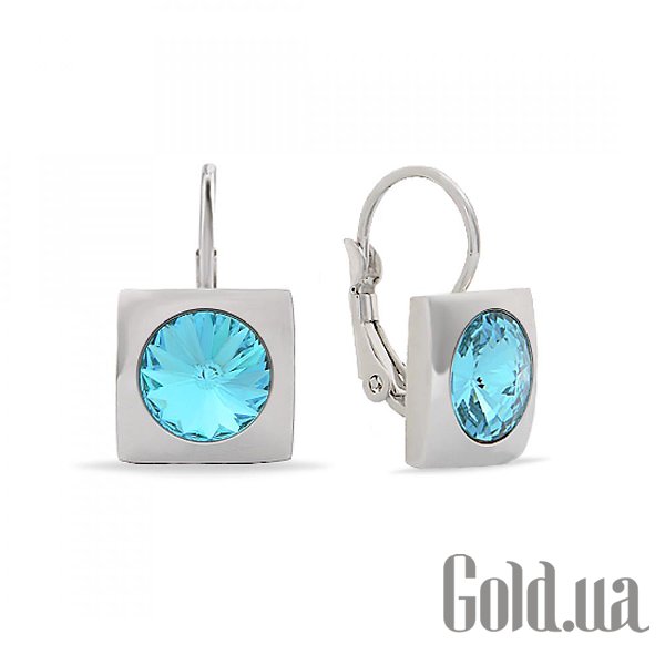 

Серьги Kobi, Стальной, Серьги с кристаллами Swarovski