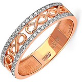 Kabarovsky Золотое обручальное кольцо с бриллиантами, 1647330