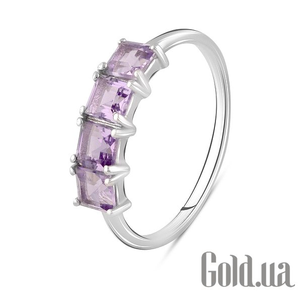 

Женские кольца Fresh Jewelry, Женское серебряное кольцо с аметистами, 17