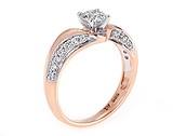Золотое кольцо с бриллиантами, 1765090