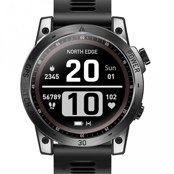 North Edge Смарт-часы CrossFit GPS Black с компасом 2922