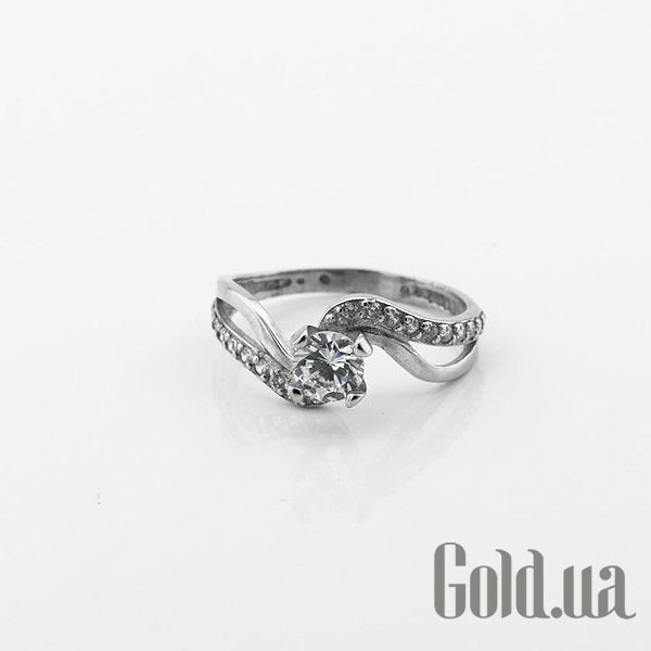 Серебряное кольцо с куб. циркониями DIA320970С