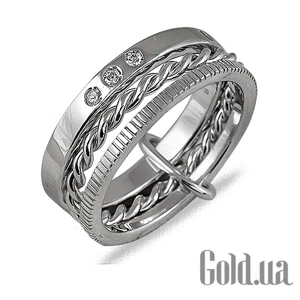 Купить Nina Ricci Женское серебряное кольцо с куб. циркониями
