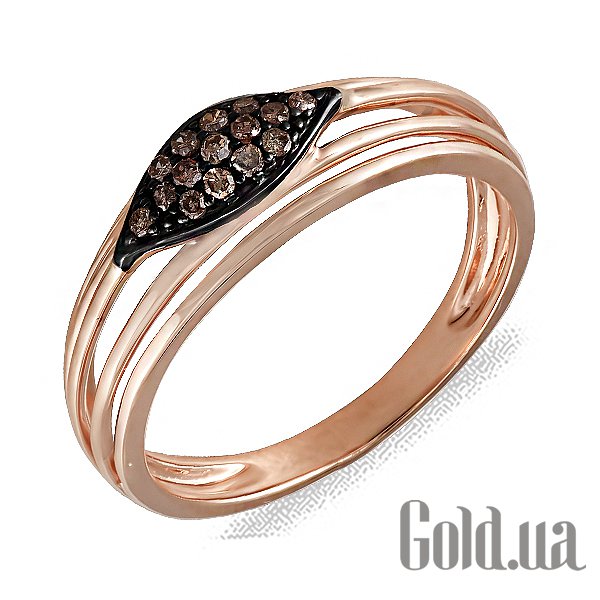 

Кольцо Lurie Jewelry, Женское золотое кольцо с бриллиантами, 17