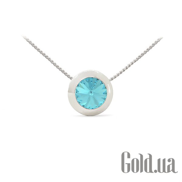 

Женские колье и кулоны Kobi, Стальной, Кулон с цепочкой с кристаллом Swarovski