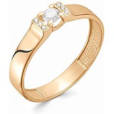 Золотое кольцо с бриллиантами, 1627363