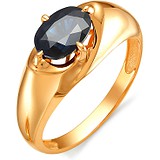 Женское золотое кольцо с сапфиром, 1701091