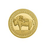 Монетний двір Майєра Золота монета "Рік Бика", 1758947