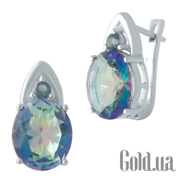 

Серьги Fresh Jewelry, Серебряные серьги с топазами
