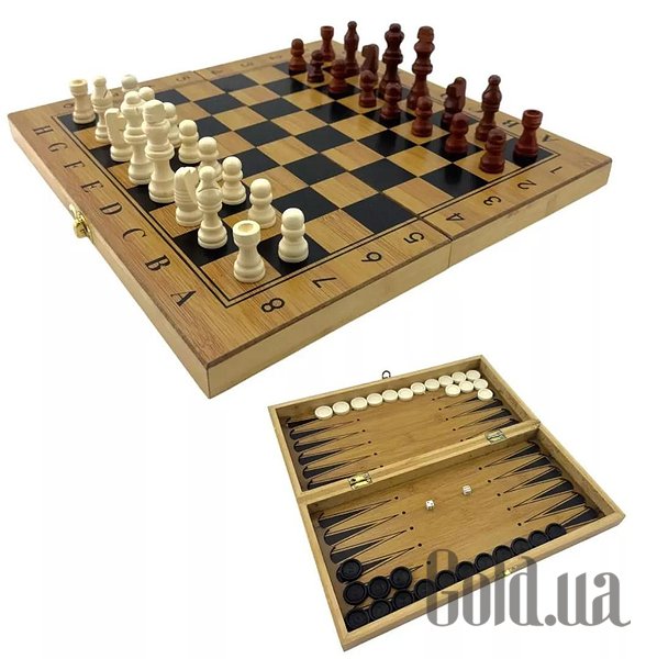 

Шахматы Duke, Игровой набор 3 в 1 нарды, шахматы, шашки DN36039