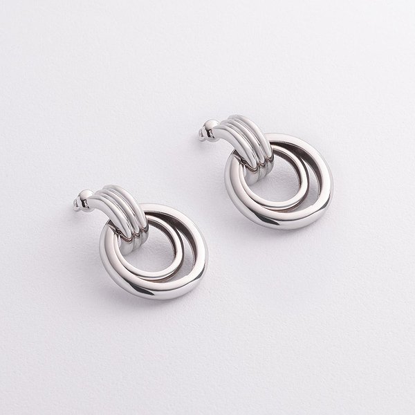 Серебряные серьги