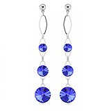 Серьги с кристаллами Swarovski, 856547