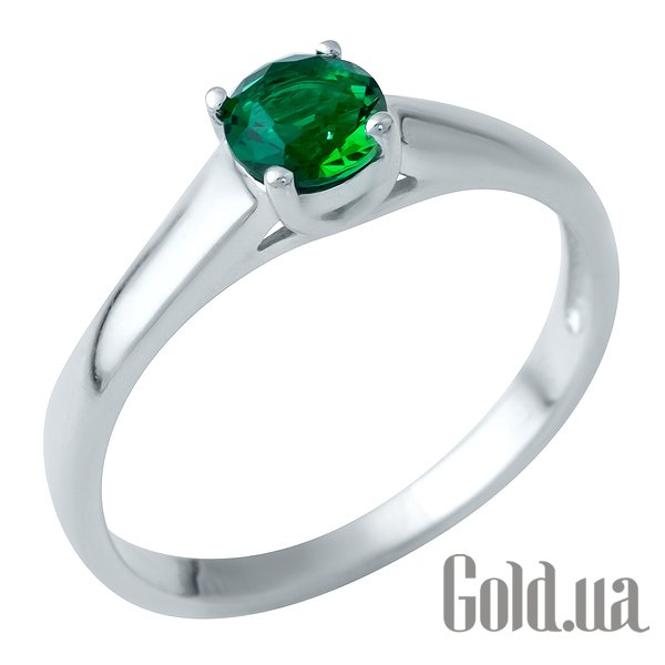 

Женские кольца Fresh Jewelry, Женское серебряное кольцо с синт. изумрудом, 17