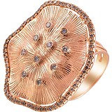 Женское золотое кольцо с бриллиантами, 1668580