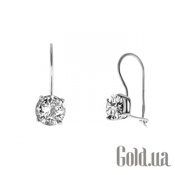 

Серьги Lurie Jewelry, Серебряные серьги с куб.циркониями