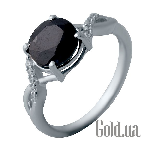 

Женские кольца Fresh Jewelry, Женское серебряное кольцо с сапфиром и куб. циркониями, 17