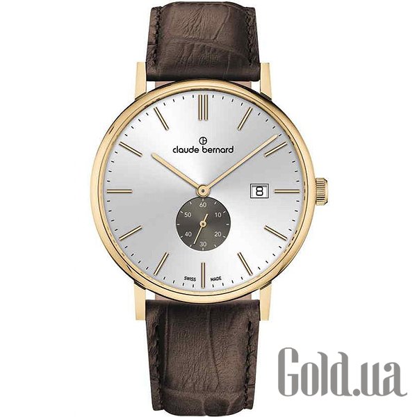 

Швейцарские часы Claude Bernard, Мужские часы Slim Line Small Second 65004 37J AIDG